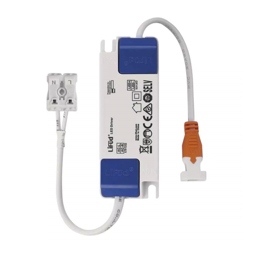LED-Deckenleuchte NEXXO LED/21W/230 3000/3500/4000K 22,5x22,5 cm matt Chrom