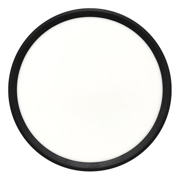 LED-Deckenleuchte LED/24W/230V 3000/4000/6500K Ø 30 cm schwarz