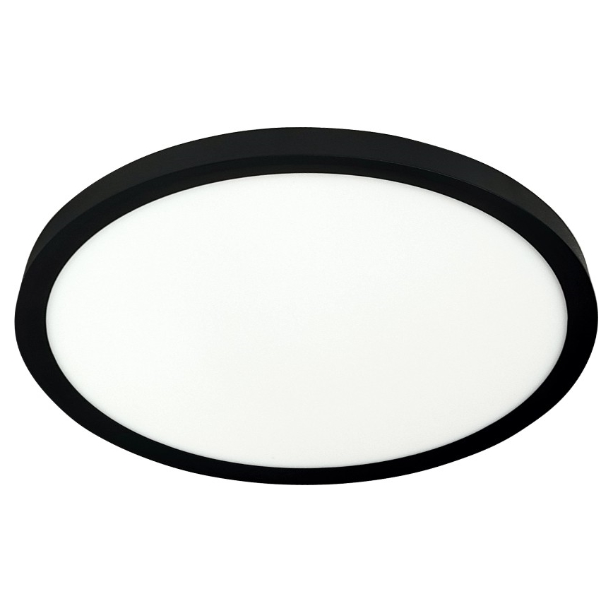 LED-Deckenleuchte LED/24W/230V 3000/4000/6500K Ø 30 cm schwarz