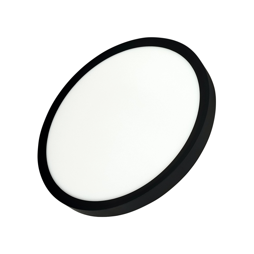 LED-Deckenleuchte LED/24W/230V 3000/4000/6500K Ø 30 cm schwarz