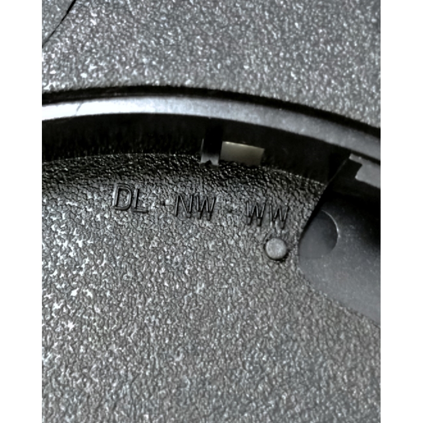 LED-Deckenleuchte LED/24W/230V 3000/4000/6500K Ø 30 cm schwarz