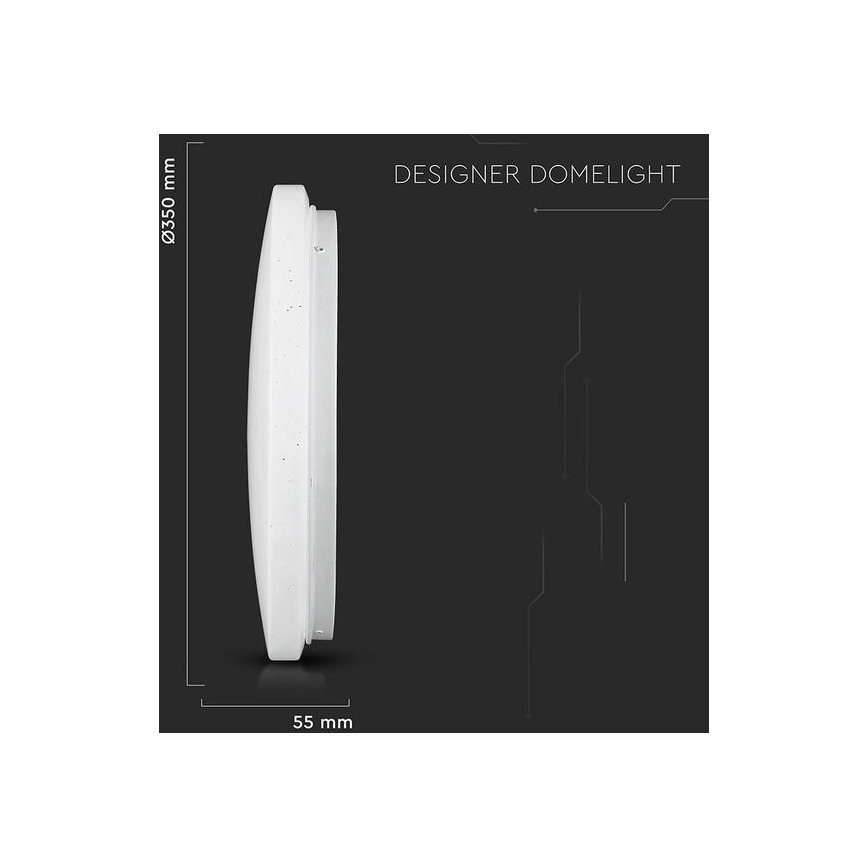 LED Deckenleuchte  LED/24W/230V 35cm 3000K/4000K/6400K
