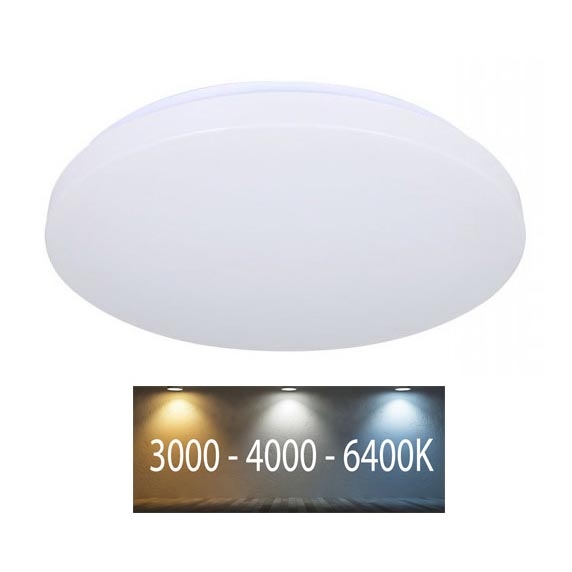 LED Deckenleuchte LED/24W/230V 35cm 3000K/4000K/6400K milchig