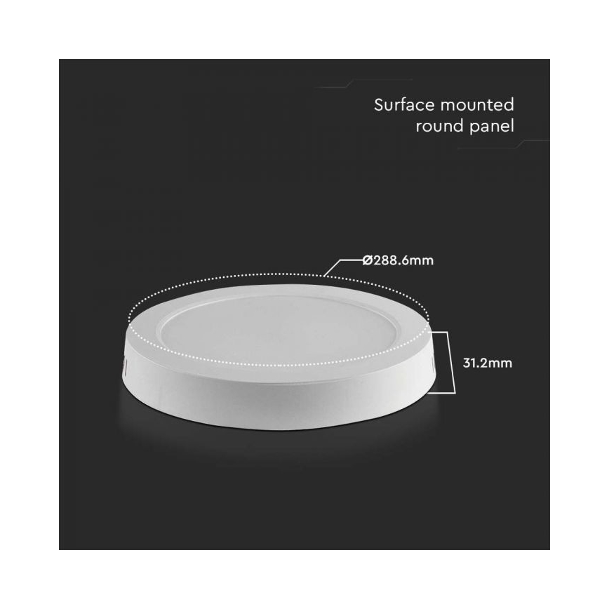 LED-Deckenleuchte LED/24W/230V 4000K