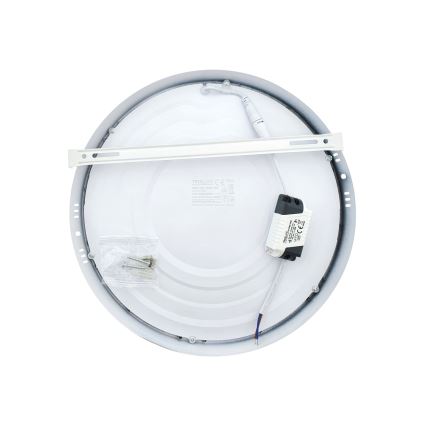 LED-Deckenleuchte LED/24W/230V 4200K d 28,5 cm weiß