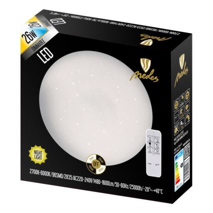 Nedes LCL533 - LED Deckenleuchte STARS LED/26W/230V