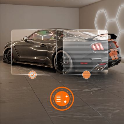 LED-Deckenleuchte HEXAGON LED/280W/85-265V 4000K 313x298 cm CRI 90 IP54 weiß