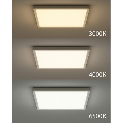 LED-Deckenleuchte LED/32W/230V 3000/4000/6500K 40x40 cm weiß