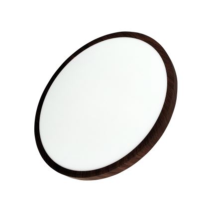 LED-Deckenleuchte LED/32W/230V 3000/4000/6500K Ø 40 cm braun