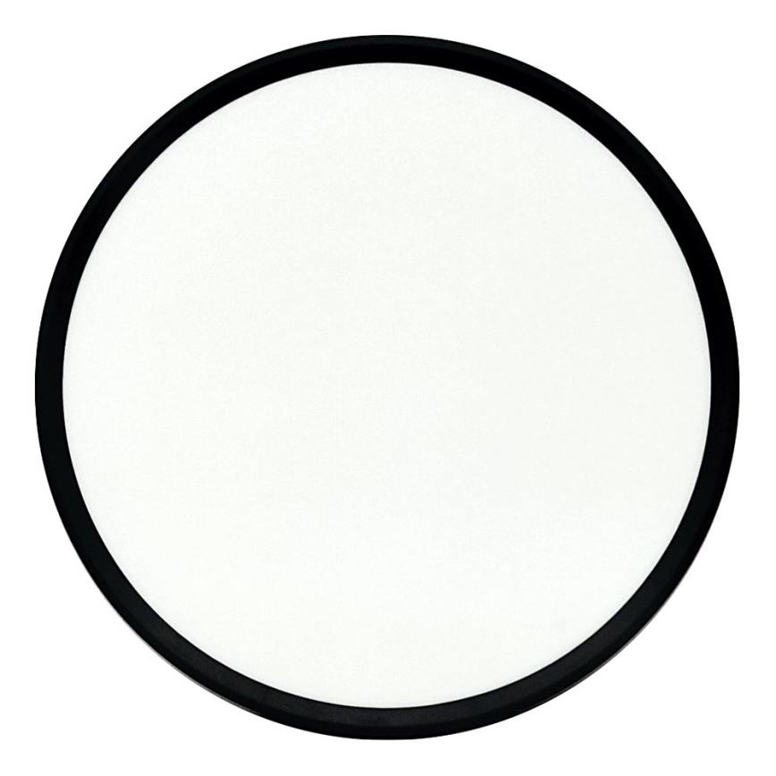 LED-Deckenleuchte LED/32W/230V 3000/4000/6500K Ø 40 cm schwarz