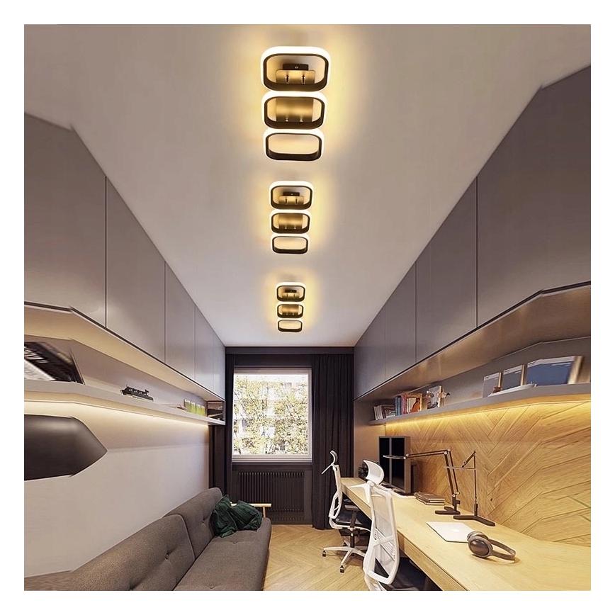 LED Deckenleuchte LED/33W/230V schwarz