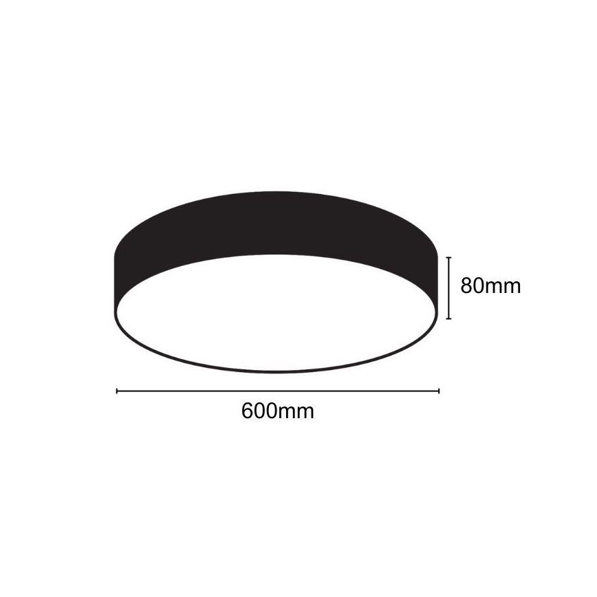 LED-Deckenleuchte LED/35W/230V 4000K d 60 cm