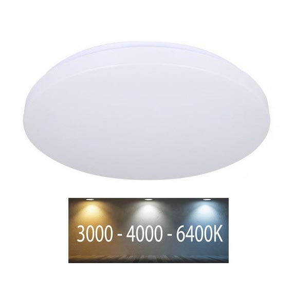 LED-Deckenleuchte LED/36W/230V d. 48 cm 3000/4000/6400K milchfarbig