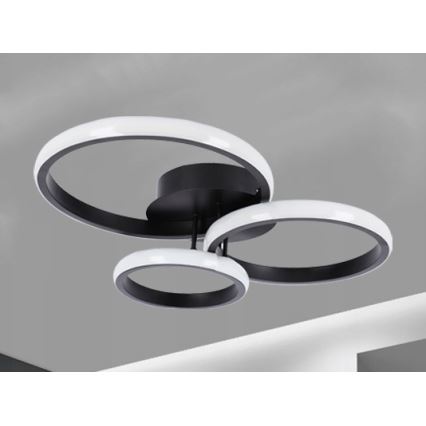 LED Deckenleuchte LED/38W/230V schwarz