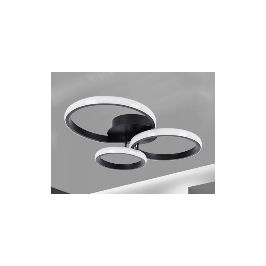 LED Deckenleuchte LED/38W/230V schwarz