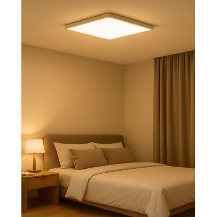 LED-Deckenleuchte LED/40W/230V 3000/4000/6500K 50x50 cm weiß