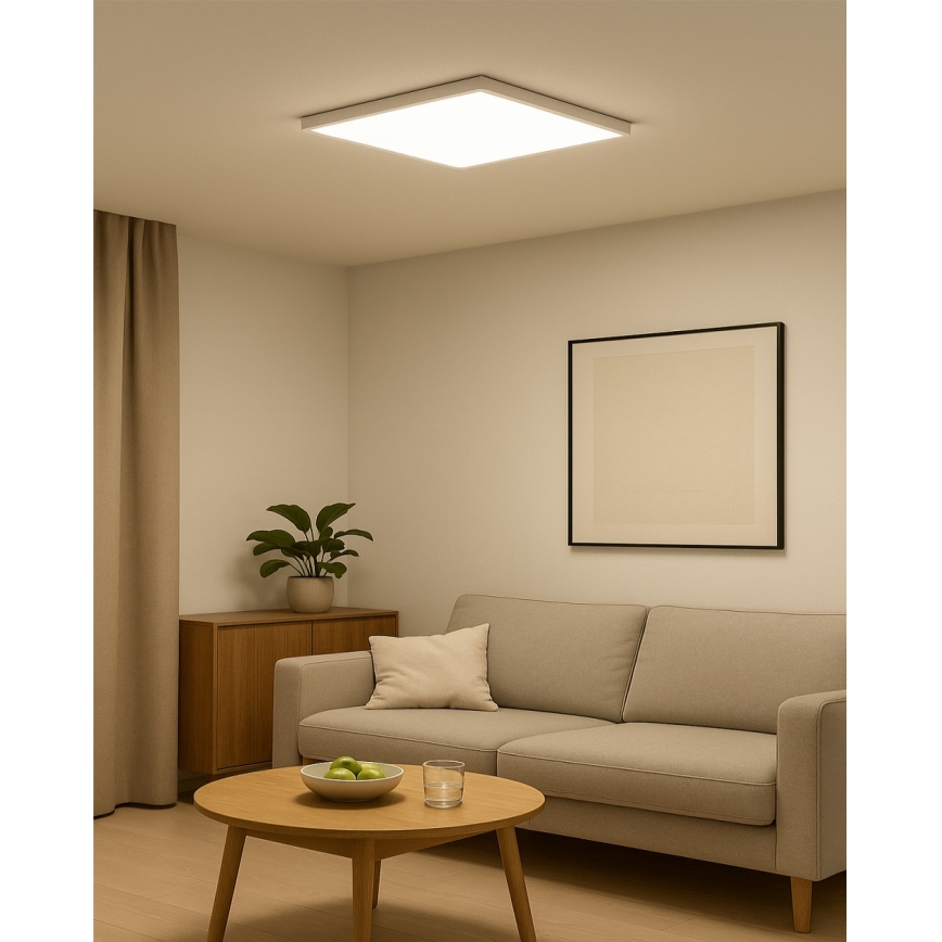 LED-Deckenleuchte LED/40W/230V 3000/4000/6500K 50x50 cm weiß