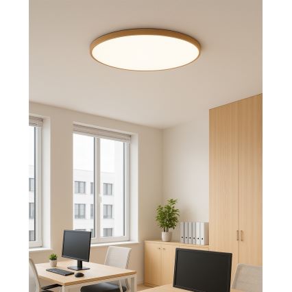 LED-Deckenleuchte LED/40W/230V 3000/4000/6500K Ø 50 cm beige