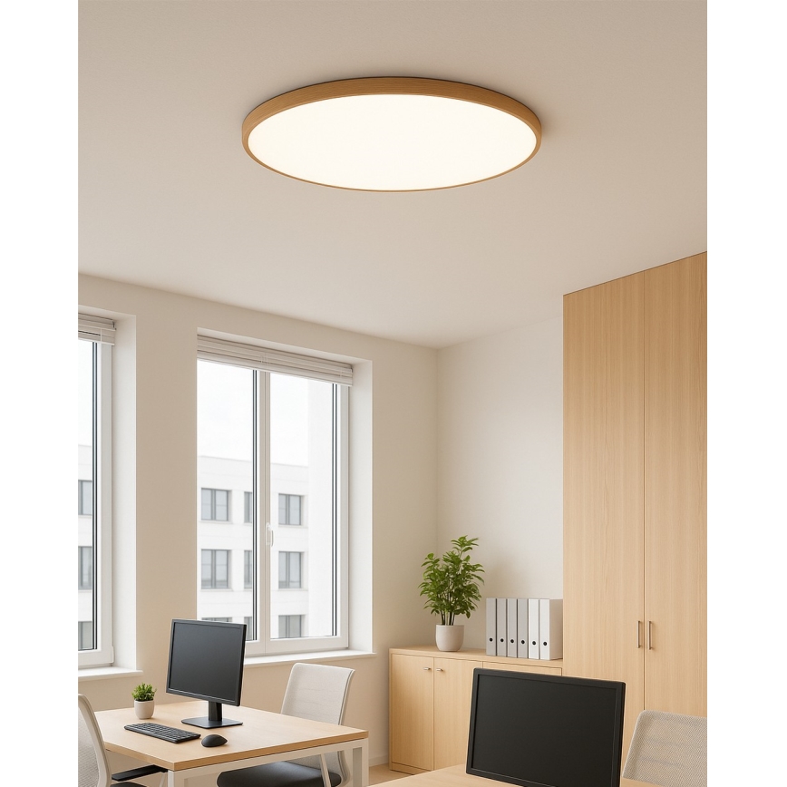 LED-Deckenleuchte LED/40W/230V 3000/4000/6500K Ø 50 cm beige