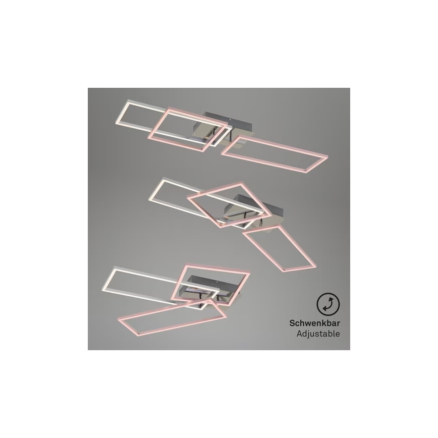 LED-Deckenleuchte LED/42W/230V 3000K mattchrom