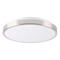 LED-Deckenleuchte LIBRA, 15 W, 230 V, Ø 29 cm, glänzender Chrom