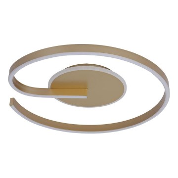 LED-Deckenleuchte LORENZO LED/22W/230V Ø 50 cm goldfarben