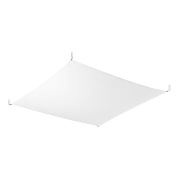 LED-Deckenleuchte LUNA 6x G13 / 8,5 W / 230 V 140 x 140 cm weiß