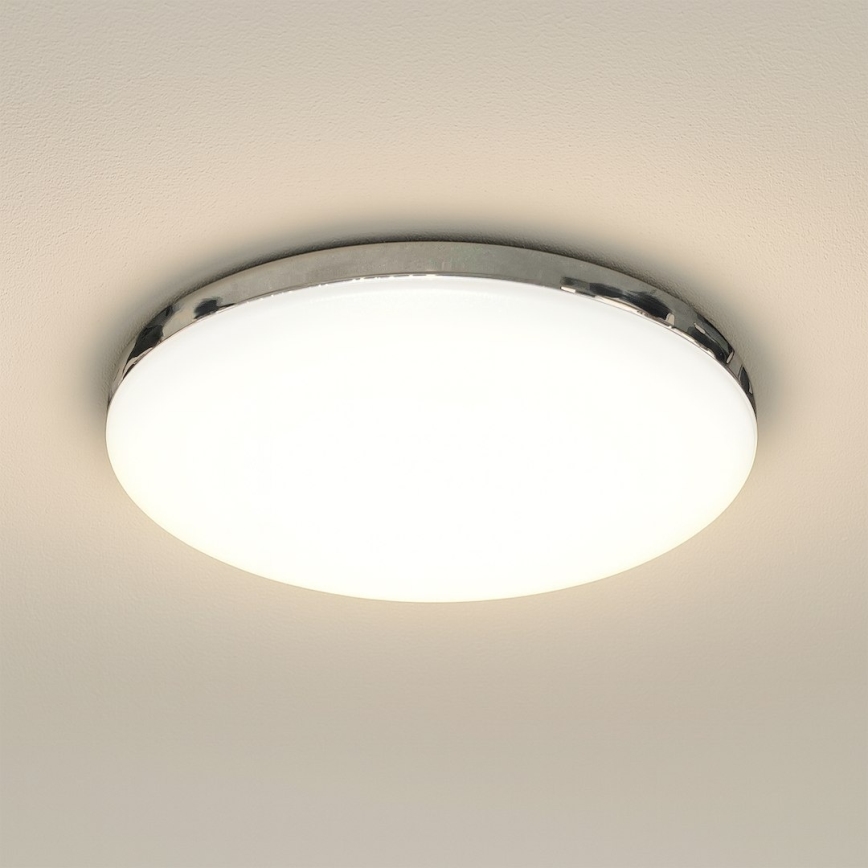 LED-Deckenleuchte MAYA LED/36W/230V Ø 50 cm, glänzender Chrom