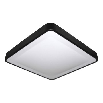LED-Deckenleuchte mit Bewegungs- und Dämmerungssensor WILTON LED/24W/230V 4000K 33x33 cm schwarz