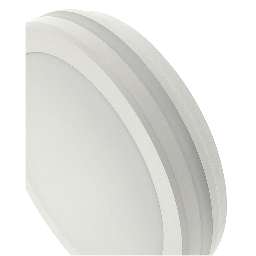 LED-Deckenleuchte mit Bewegungsmelder LED/20W/230V 3000/4000/6500K Ø 230 cm IP54 grau