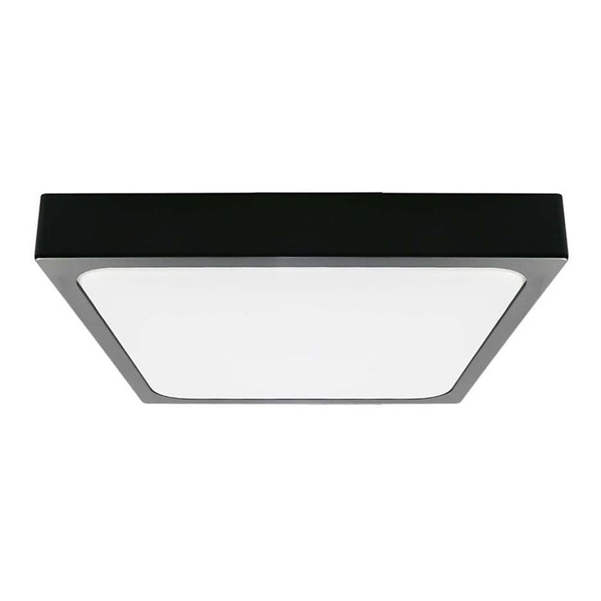 LED-Deckenleuchte mit Sensor für Badezimmer LED/18W/230V 4000K IP44 schwarz