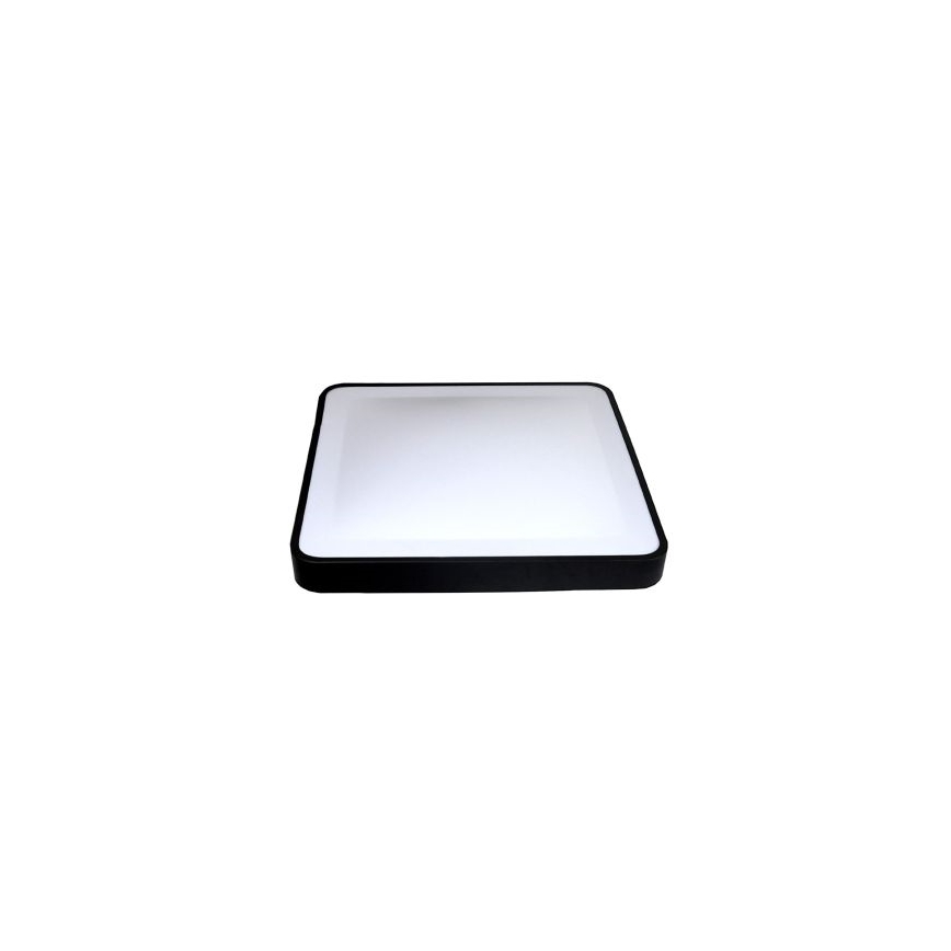LED-Deckenleuchte mit Bewegungs- und Dämmerungssensor WILTON LED/24W/230V 4000K 33x33 cm schwarz
