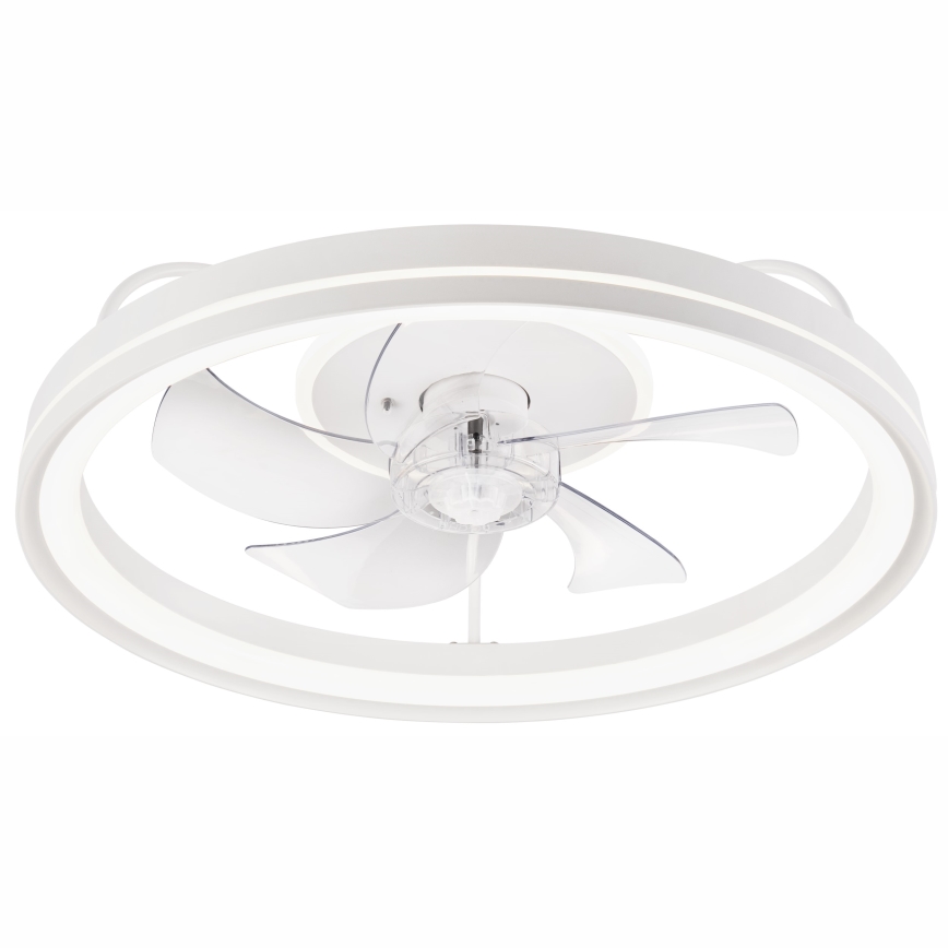 Dimmbare LED-Deckenleuchte mit Ventilator FARGO LED/37W/230V weiß + Fernbedienung
