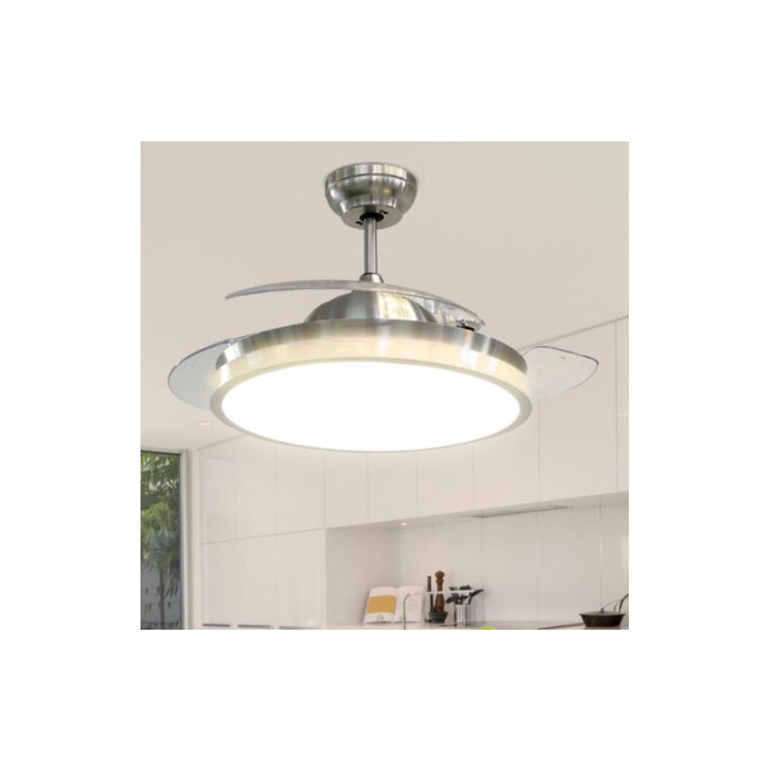 LED-Deckenleuchte mit Ventilator LED/30W/230V 3000/4000/6400K + FB