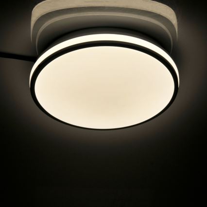LED Deckenleuchte ORBIT LED/15W/230V d. 38 cm chrom glänzend