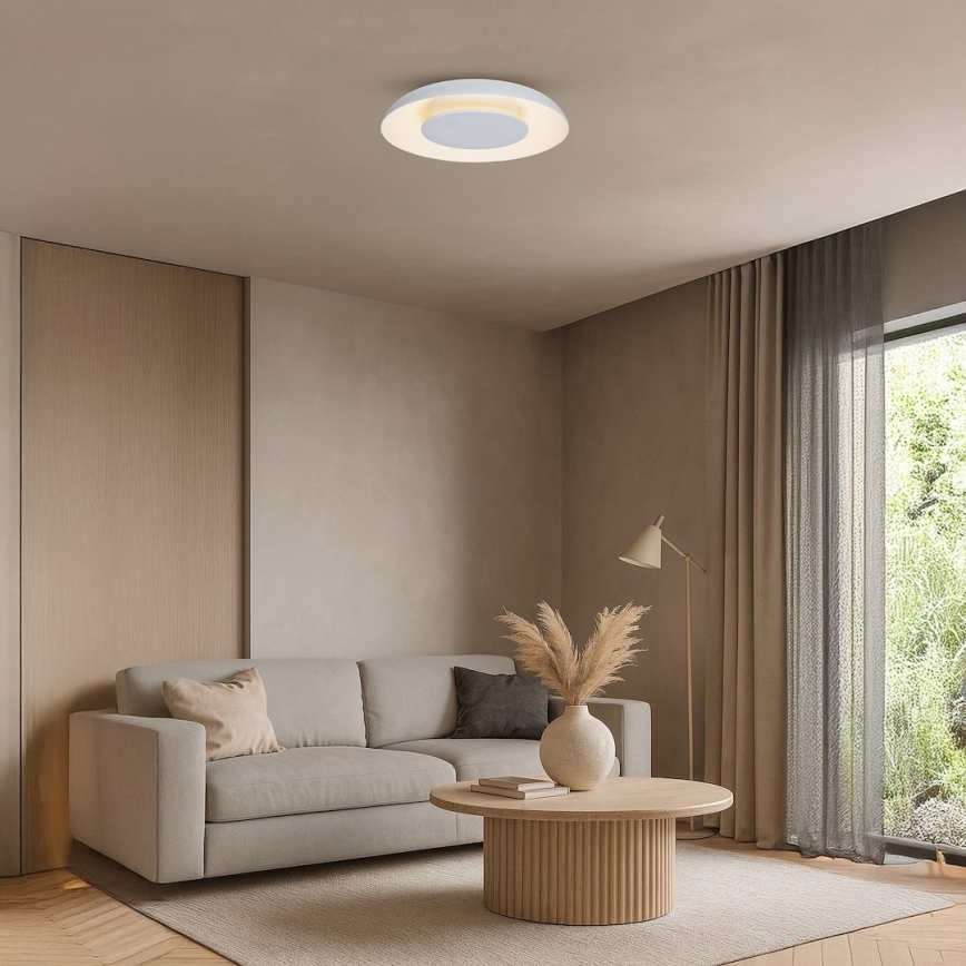 LED-Deckenleuchte PIATTINO LED/30W/230V 3000/4000/6000K Ø 40 cm weiß