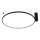 LED-Deckenleuchte RING S LED/50W/230V 3000/4000/6000K Ø 90 cm schwarz