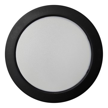 LED-Deckenleuchte ROUND LED/18W/230V 4000K d 21,7 cm schwarz