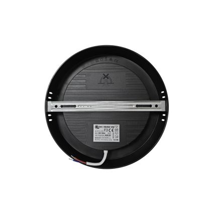 LED-Deckenleuchte ROUND LED/18W/230V 4000K d 21,7 cm schwarz