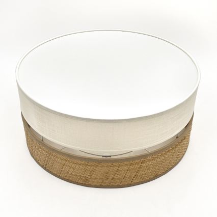 LED-Deckenleuchte SIRJA BOHO, 20 W, 230 V, 4000 K, Ø 35 cm, beige/creme