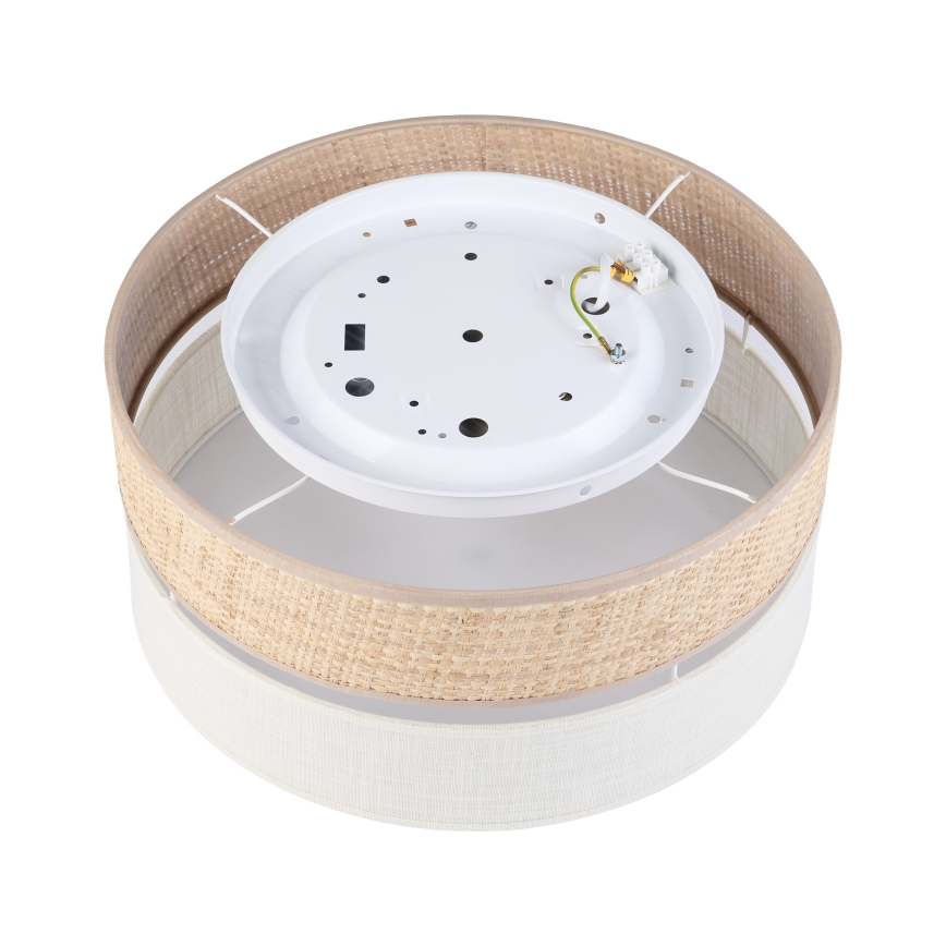 LED-Deckenleuchte SIRJA BOHO, 20 W, 230 V, 4000 K, Ø 35 cm, beige/creme