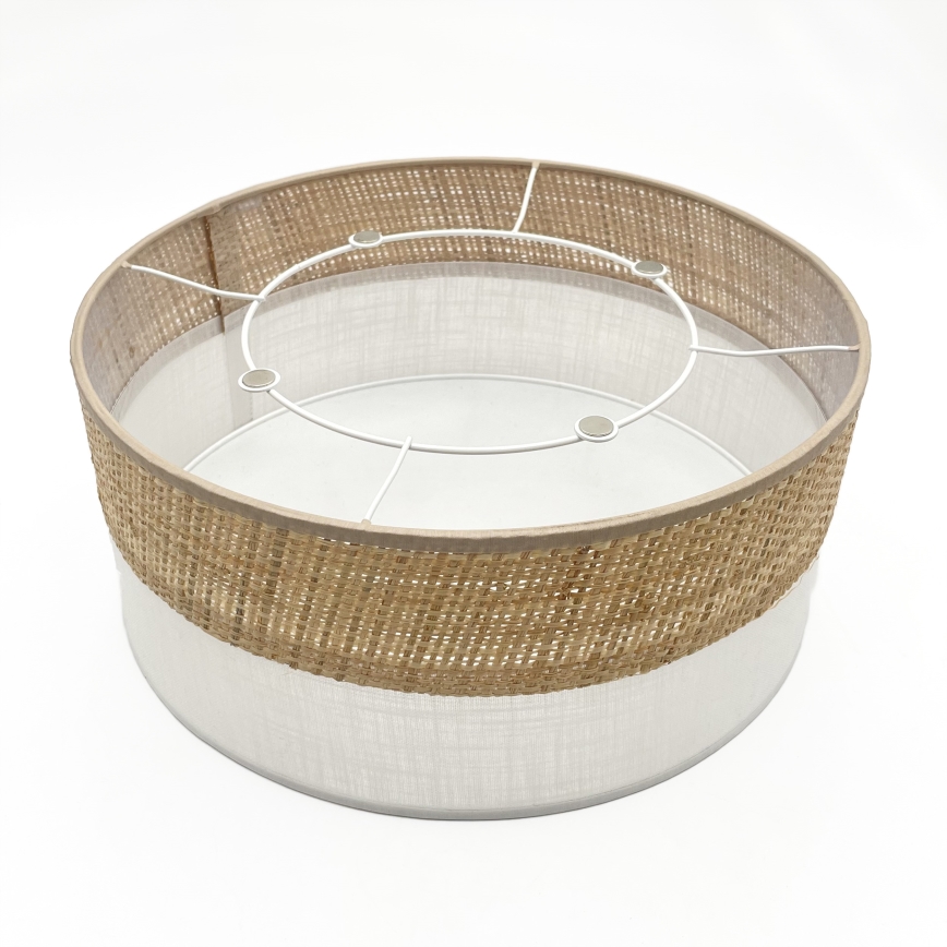 LED-Deckenleuchte SIRJA BOHO LED/20W/230V 4000K Ø 35 cm beige/weiß