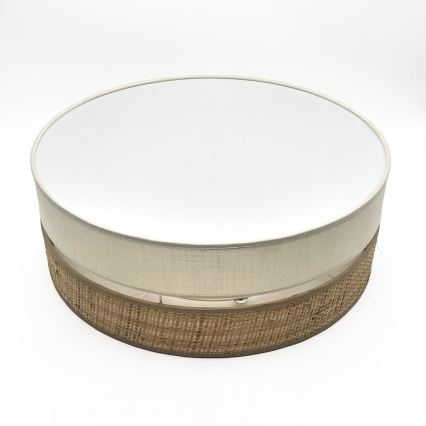 LED-Deckenleuchte SIRJA BOHO LED/36W/230V 4000K Ø 45 cm beige/creme