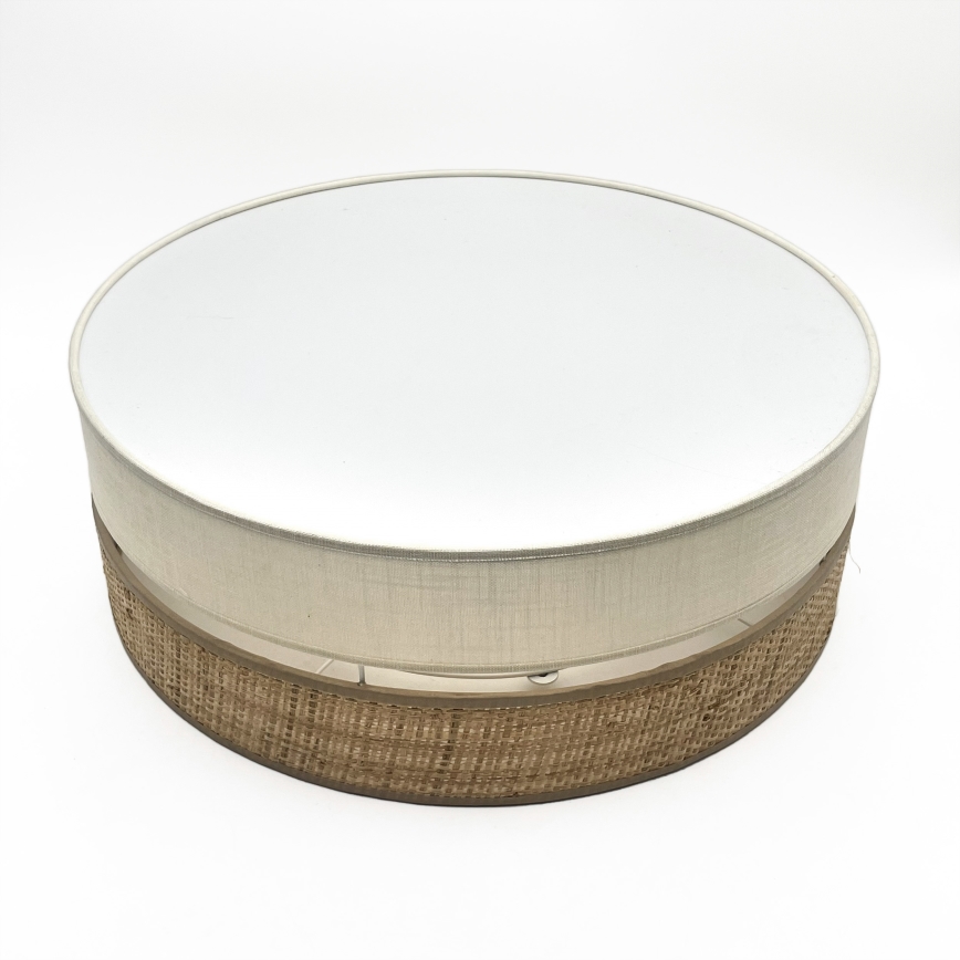 LED-Deckenleuchte SIRJA BOHO LED/36W/230V 4000K Ø 45 cm beige/creme