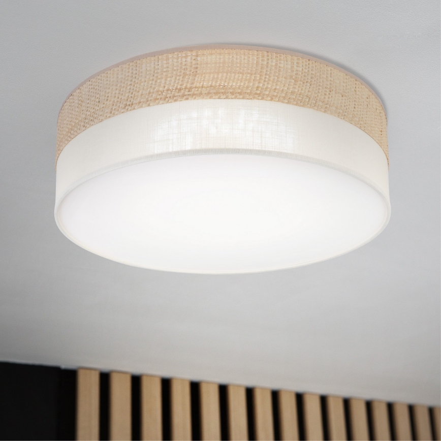 LED-Deckenleuchte SIRJA BOHO LED/36W/230V 4000K Ø 45 cm beige/creme