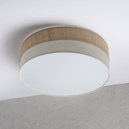 LED-Deckenleuchte SIRJA BOHO LED/36W/230V 4000K Ø 45 cm beige/creme