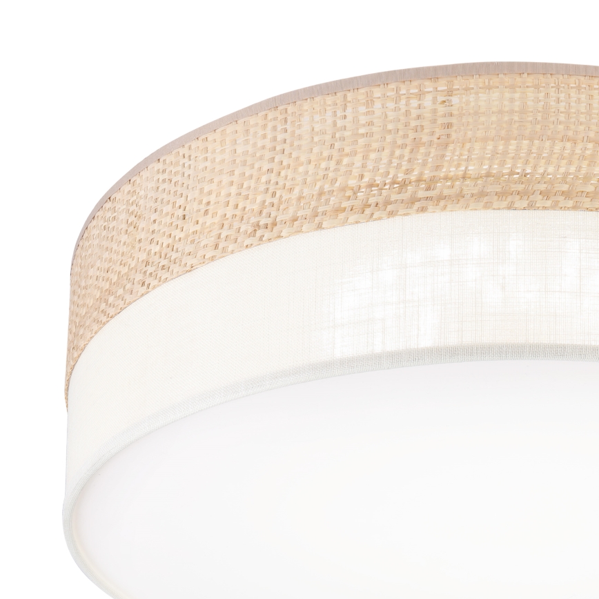 LED-Deckenleuchte SIRJA BOHO LED/36W/230V 4000K Ø 45 cm beige/creme