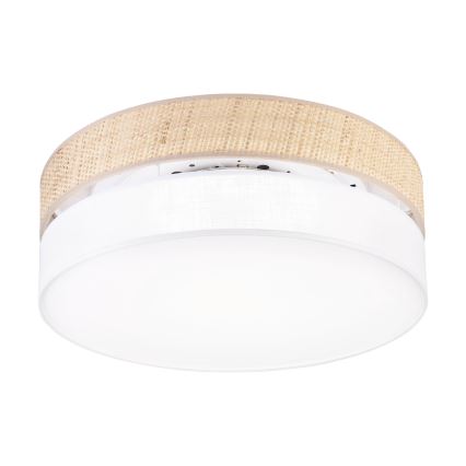 LED-Deckenleuchte SIRJA BOHO LED/36W/230V 4000K Ø 45 cm beige/weiß