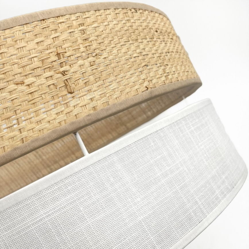 LED-Deckenleuchte SIRJA BOHO LED/36W/230V 4000K Ø 45 cm beige/weiß