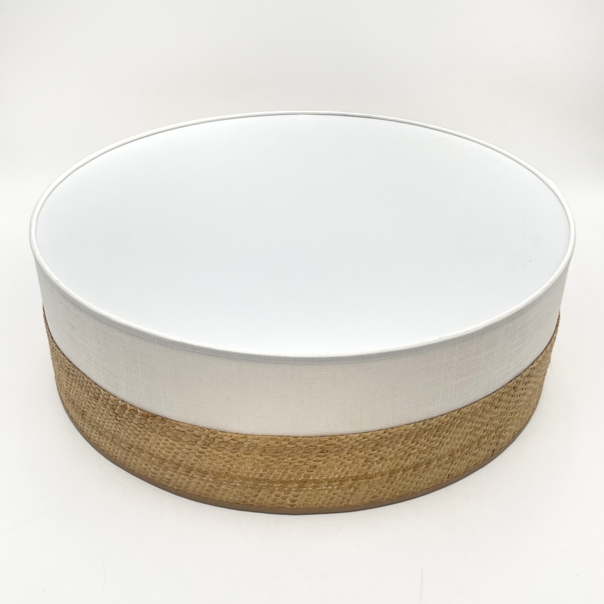 LED-Deckenleuchte SIRJA BOHO LED/36W/230V 4000K Ø 45 cm beige/weiß